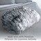 Lavish Home Oversized Ruched Faux Fur Blanket Plush Polyester Faux Fur Queen-Size Throw for Sofas & Beds HT-THROW1-SLV - alternate 7