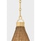 Hudson Valley Lighting Kensington 14.75 in. Pendant in Aged Brass by Mark D. Sikes MDS2102-AGB - alternate 6