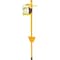 Pdq Tie Out Stake Boss Pet Yellow Dome Cast Malleable Steel Dog Large Yellow A01310 - alternate 5
