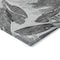 Homeroots 8' Gray And Charcoal Round Floral Washable Indoor Outdoor Area Rug 610982 - alternate 5