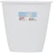 Sterilite 1.5 Gal. White Oval Vanity Wastebasket 10118012 - alternate 2