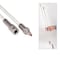 Safetywhips Warning Whip Heavy Duty Whip with Flag, White Whip, Orange Flag, Yellow Reflective X, 96 Length SW08QD2-X - alternate 5