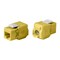 Monoprice Cat6A Rj 45 Toolless 180 D, Yellow 15670 - alternate 1