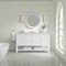James Martin Vanities Breckenridge 60" Single Vanity, Bright White, w/ 3 CM Siberian Silestone Top 330-V60S-BW-3SFR - alternate 7