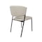 Manhattan Comfort Drift Metal Vegan Leather Side Chair in Stone Gray - Set of 4 DC1532-1 - alternate 5