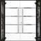 Vdomdoors Aluminum Double Doors Deux 1105 Black Enamel Mirrored Clear Glass 2 Sidelights Entry Modern Painted DEUX1105DEXD-BLK-W12+72+12xH96-RH-O - alternate 4
