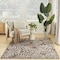 Homeroots 5' X 7' Brown And Ivory Palm Leaf Indoor Outdoor Area Rug 552508 - alternate 5