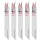 Milwaukee Tool 6" 18 TPI SAWZALL Blades (5 Pk) 48-00-5184 - alternate 1