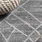 Jonathan Y Asilah Moroccan Modern Diamond Gray 3 ft. x 5 ft. Area Rug MOH300B-3 - alternate 5