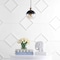 Jonathan Y Nixon 7.5" 1-Light MidCentury Modern Metal/Glass Adjustable Drop Globe LED Pendant, Brass Gold/Black JYL3513A - alternate 7