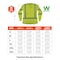 Ergodyne M Lime Class 3 Hi-Vis Long Sleeve Shirt Womens 8387 - alternate 7
