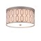 Jonathan Y Link 3-Light 16.75" Metal LED Flush Mount, Soft Gold JYL3508B - alternate 1