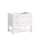 James Martin Vanities Breckenridge 36" Single Vanity, Bright White, w/ 3 CM Phantome Eclos Top 330-V36-BW-3PHT - alternate 4