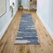 Jonathan Y Khalil Modern Berber Stripe Cream/Navy 2 ft. x 8 ft. Runner Rug MOH207E-28 - alternate 4