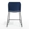Flash Furniture Commercial Navy Plastic Stack Stools, Contoured Backs and Sled Bases-Set of 3, 3PK 3-RUT-239AH-CS-NV-GG - alternate 7