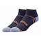 Railroad Sock Mens Outdoor Quarter Socks, Wool/Nylon/Spandex, Grey/Orange, 6-12 M, 2 PK OD211QUO - alternate 4