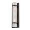 Homeroots Two Light Bronze and White Glass Wall Sconce 398548 - alternate 4