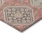 Homeroots 10' X 14' Salmon And Beige Floral Washable Indoor Outdoor Area Rug 610780 - alternate 4