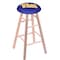 Holland Bar Stool Co Maple Counter Stool, Natural Finish, Pitt Seat RC24MSNat - alternate 1