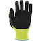 Ironwear Hi Vis A4 Cut Level HPPE Impact Gloves with Foam Nitrile Palm, Medium 4918-TPR-MD - alternate 2