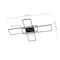 Jonathan Y Palco 39" Contemporary Minimalist Metal Adjustable Dimmable Geometric Integrated LED Flush Mount, Bla JYL7152A - alternate 7