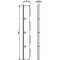 Siemens ALPHA 630 DIN partition vertical H = 1800 mm for depth D = 250 mm and 320 8GK9520-8KK00 - alternate 2
