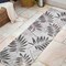 Jonathan Y Havana Tropical Palm Leaf Gray/Black 2 ft. x 8 ft. Indoor/Outdoor Runner Rug SMB208B-28 - alternate 7