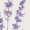 Homeroots 32" X 12" Natural White And Lavender Floral Wood Framed Art 634059 - alternate 5