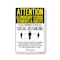 Signmission PSA, Elementary School Students And Guests Social Distancing, 10in X 7in Decal, OS-NS-D-710-25389 OS-NS-D-710-25389 - alternate 1