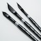 Silver Brush Black Velvet Dagger/Oval Brushes, 3-Piece Set BV-3057 - alternate 6