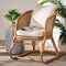 Bali & Pari Niko Bohemian Light Honey Rattan Arm Chair 252-13404-ZORO - alternate 5