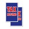 Signmission Tax Returns, A-Frame & 2 Decals Installed, Heavy-Duty Plastic Frame SBHD-D-2436-Tax Returns - alternate 4