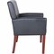 Lorell CHAIR, GUEST, LTHR, BK LLR20027 - alternate 2