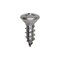 Auveco 8 x 1/2in Phillips Oval Head Tapping Screw 18-8 Grade Stainless Steel, 100PK 9403 - alternate 1