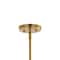 Jonathan Y Watts 10.5" 1-Light Mid-Century Modern Iron/Glass LED Pendant, Brass Gold/Clear JYL6400C - alternate 9