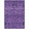 Homeroots 5' X 8' Eggplant Purple And Plum Floral Washable Indoor Outdoor Area Rug 588889 - alternate 7