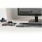 Kensington Duo Gel Mouse Pad Wrist Rest - Gray - 7.63" Dimension - Black/Gray - Gel - TAA Compliant K62399US - alternate 1