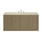 James Martin Vanities Chicago 60" Single Vanity, Walnut Whisper, w/ 3 CM Tajnar Eclos Top 503-V60S-WLW-3TJR - alternate 4