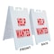 Signmission Help Wanted, A-Frame & 2 Decals Installed, Heavy-Duty Plastic Frame SBHD-D-2436-Help Wanted - alternate 4