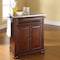 Crosley Alexandria Stainless Steel Top Portable Kitchen Island/Cart KF30022AMA - alternate 5