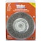 Weiler Vortec 6'' Crimped Coarse Bench Grinder Wire Wheel 36000 - alternate 2