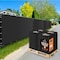 Xpose Safety Privacy Fence Screen 4ft x 50ft, Black, 36PK PS-450BK-HP36-X - alternate 1