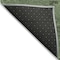 Homeroots 9' X 12' Fern Green And Dark Green Floral Washable Indoor Outdoor Area Rug 604226 - alternate 3