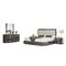 Homeroots Updated Rustic Gray Wash And Chrome 3 Drawer Dresser 282675 - alternate 2