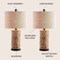 Jonathan Y Elicia 25" 1-Light Coastal Water Hyacinth LED Table Lamp, Natural, 2PK JYL6502A-SET2 - alternate 6