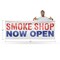 Signmission Smoke Shop Now Open, 48 Inch x 120 Inch, Vinyl Banner B-120-30857 - alternate 3