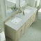 James Martin Vanities Lorelai 72'' D Vanity, Whitewashed Oak w/ Jasmine Pearl Silestone Top w/FreePower Wireless Charger 424-V72-WWO-FEJP - alternate 5
