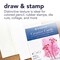 Strathmore Creative Cards & Envelopes, Palm Beach with Plain Edge, Full Size, 5x6.875 inch, 18PK P205-120 - alternate 6