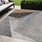 Homeroots 5' X 8' Taupe Beige And Gray Abstract Washable Indoor Outdoor Area Rug 582873 - alternate 1