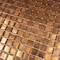 Apollo Tile Skosh 11.6in x 11.6in Glossy Goldenrod Brown Glass Mosaic Wall and Floor Tile 18.69 sqft/case, 20PK APLNB88BR613A - alternate 3
